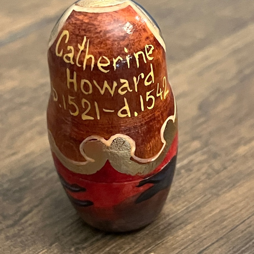 Matryoshka Vintage Russian H Clever Henry  The Eighth Wives Limited Rare-Signed - Picture 15 of 17
